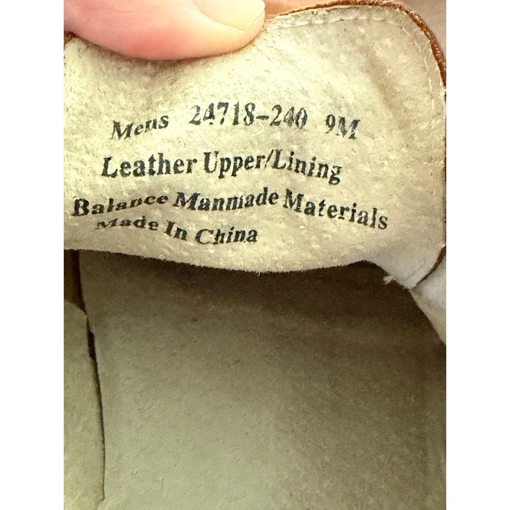 Stacy Adams Mens Tan Leather Bicycle Toe Oxford Dress Shoes 24718-240 9M